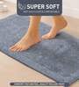Charcoal Reversible Cotton Bathmat (50x80 cm)