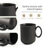 Charcoal Statement Coffee Mug 350 ml (2 Pc)Rice Husk Biocomposite