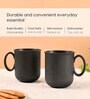 Charcoal Statement Coffee Mug 350 ml (2 Pc)Rice Husk Biocomposite