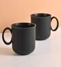 Charcoal Statement Coffee Mug 350 ml (2 Pc)Rice Husk Biocomposite