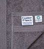 Charcoal Stone 100% Organic Cotton Solid 550 GSM Face Towels Pack of 4