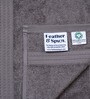 Charcoal Stone 100% Organic Cotton Solid 550 GSM Face Towels Pack of 4
