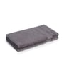 Charcoal Stone 100% Organic Cotton Solid 550 GSM Hand Towels Pack of 2