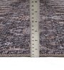Charcoal Vintage Polyester 5' X 7' Machine Made Carpet