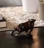 Charging Bull Brass Figurine