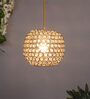Charles Gold Crystal Hanging Light