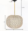 Charles Gold Crystal Hanging Light