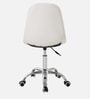 Charles Jacobs Leatherette Guest Chairs in White Colour
