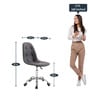 Charles Jacobs Leatherette Guest Chairs in Grey Colour