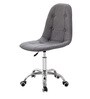 Charles Jacobs Fabric Guest Chairs in Grey Colour