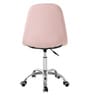 Charles Jacobs Leatherette Guest Chairs in Pink Colour