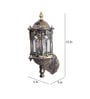 Charmiraar Brass Metal Outdoor Wall Light