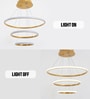 Chaste Gold 106 Watt LED Smart Voice Assist Chandelier