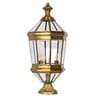 Chateau Brass And Glass Outdoor Light