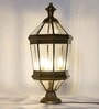 Chateau Brass And Glass Outdoor Light
