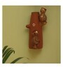 Chattering Monkeys Handmade Garden Decorative Table Cum Wall Showpiece In Terracotta