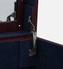 Chavez Leatherette Two Door Bar Cabinet In Wine Red Colour