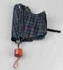 Assorted Check Umbrella With 3 Fold Double Layer