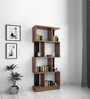Checkers 4 Tier Bookshelf in Walnut Colour