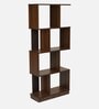 Checkers Medium Bookshelf In Classic Walnut Finish