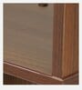 Checkers Medium Bookshelf In Classic Walnut Finish