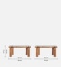 Checkers Sheesham Wood Square Coffee Table in Rustic Teak Finish with Glass Top Checkers Sheesham Wood Square Coffee Table in Rustic Teak Finish with Glass Top