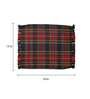 Checks (18x13) Multicolor Satin (Set of 6) Placemat