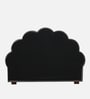 Cheerful Upholstered Queen Size Bed In Grey Colour