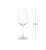 Dartington Crystal Collection Transparent 450Ml Glass (Set Of 4) Wine Glasses