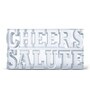 Cheers Salute White Silicone Ice Tray