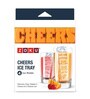 Cheers Salute White Silicone Ice Tray