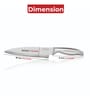Chef Knife Stainless Steel, Sharp Big Kitchen Knife for Vegetables, Meat & Fruits, Heavy Duty Cutting Knife with Comfort Handle