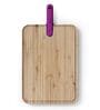 Chef Knife with Bamboo Handle (Purple)