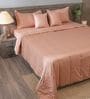 Chempange Rose 300TC 100% Cotton Solid & Quilted Double Bedding Set