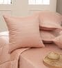Chempange Rose 300TC 100% Cotton Solid & Quilted Double Bedding Set
