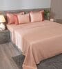 Chempange Rose 300TC 100% Cotton Solids Flat Super King Bedsheet With 2 Pillow Covers