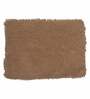 Brown Solid Cotton 24x16 Inches Super Soft Bath Mat