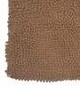Brown Solid Cotton 24x16 Inches Super Soft Bath Mat