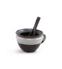 Cher Ceramic Serving Bowls with Spoons Combo -Set of 12