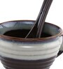 Cher Ceramic Serving Bowls with Spoons Combo -Set of 12