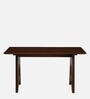 Cher Mango Wood 6 Seater Small Dining Set In Tubbaq Finish