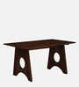 Cher Mango Wood 6 Seater Small Dining Set In Tubbaq Finish