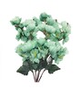 Cherry Blossom Mint Green Plastic Artificial Flower