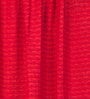 Cherry Cotton Solid 5ft Blackout Rod Pocket Window Curtain (1 Pc)