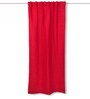 Cherry Cotton Solid 5ft Blackout Rod Pocket Window Curtain (1 Pc)