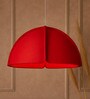 Cherry Red AcouSphere 60   Luxury Acoustic Pendant Light (60cm   x 30cm H)