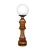 Table Desk Lamp, Handmade Wooden