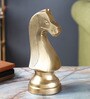 Chess Horse Gold Showpiece
