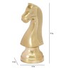Chess Horse Gold Showpiece