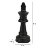 Chess King Black Showpiece